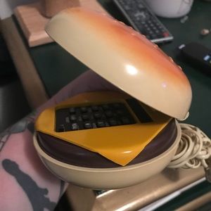Vintage hamburger phone! Works great!